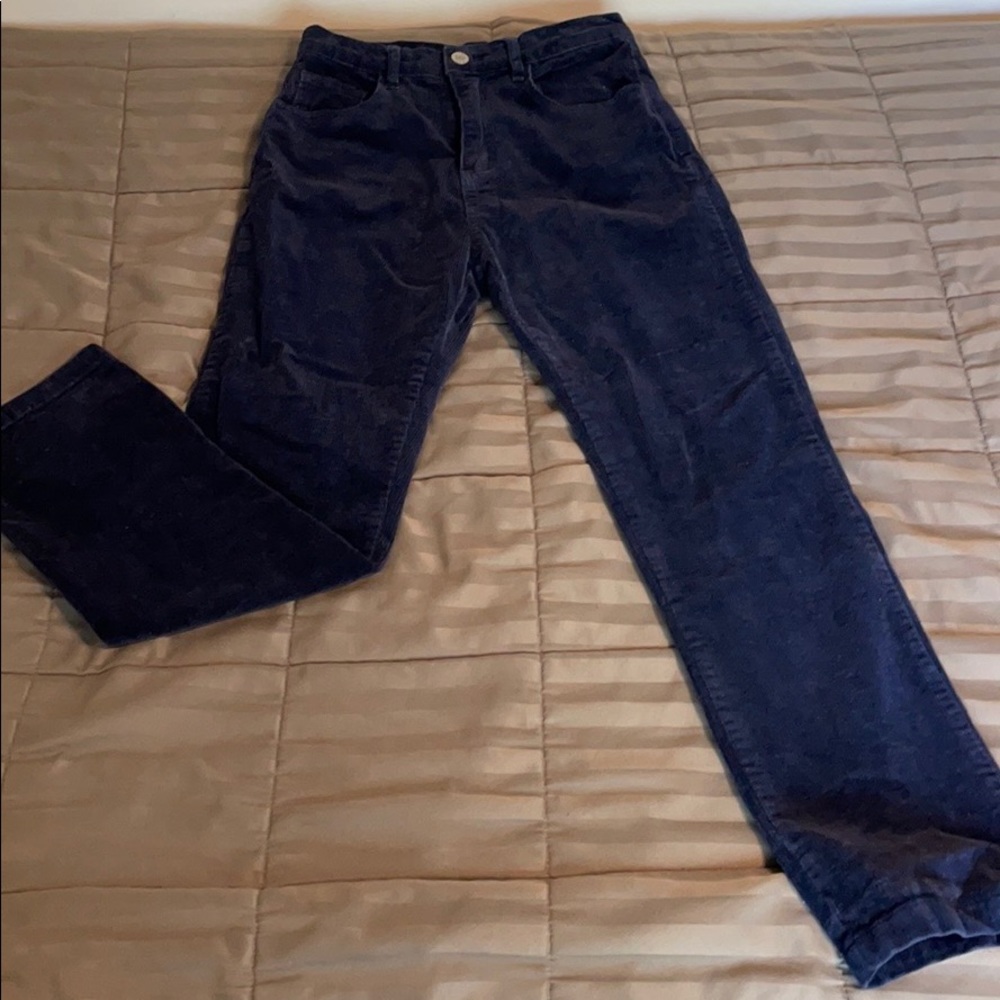 Brandy Melville corduroy high waisted pants